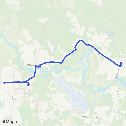 GMT Essex Junction map