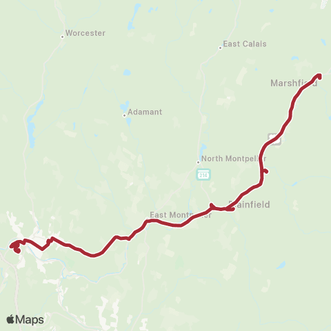 GMT US 2 Commuter map