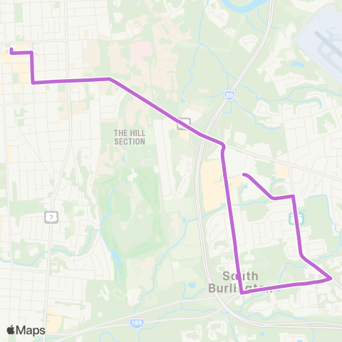 GMT City Connector map