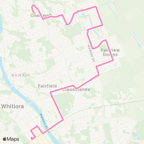 Busit Claudelands map