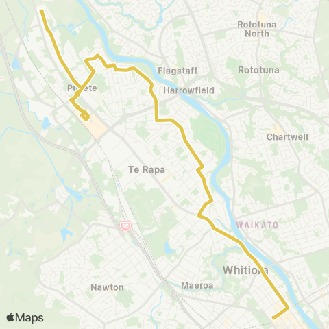 Busit Pukete map