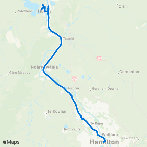 Busit Northern Connector map