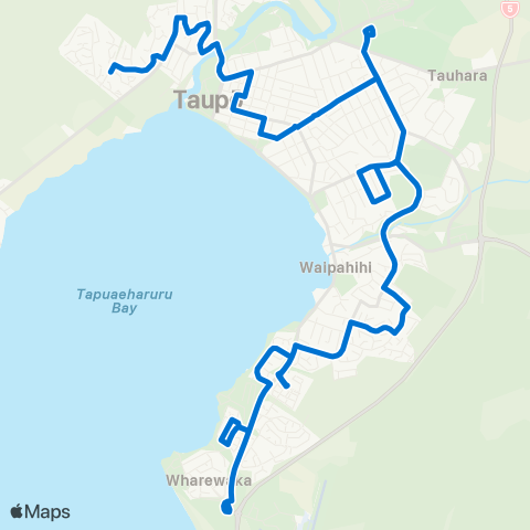 Busit Taupo Connector map