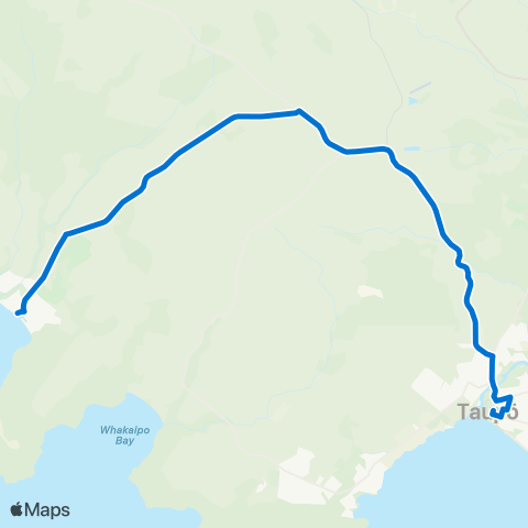 Busit Connect-2-Taupo Kinloch map