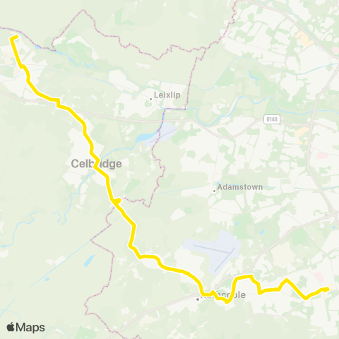 Go-Ahead Ireland Community College - The Square map