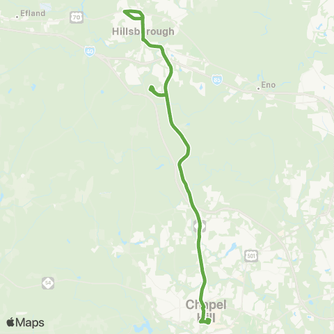 GoTriangle Route 420 map