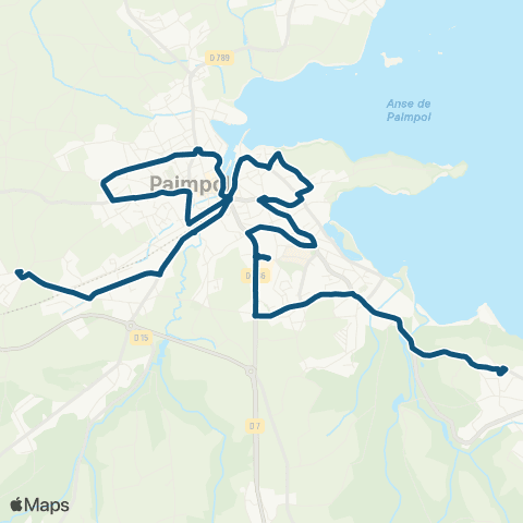 Guingamp-Paimpol Mobilité Chapelle Ste-Barbe <> Église Plounez map