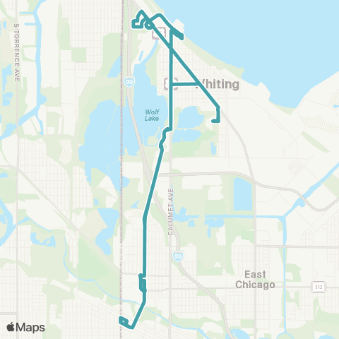 GPTC Lakeshore North map