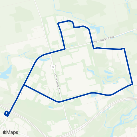 GRT Speedsville map