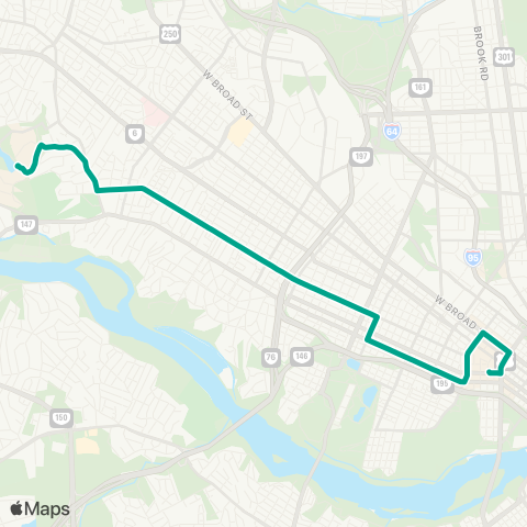 GRTC Grove map