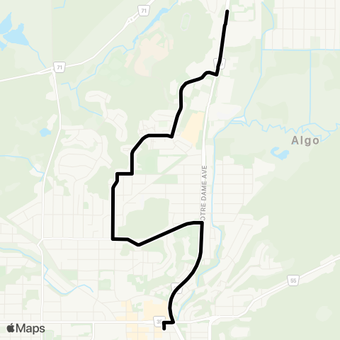 GOVA Cambrian Heights Local map