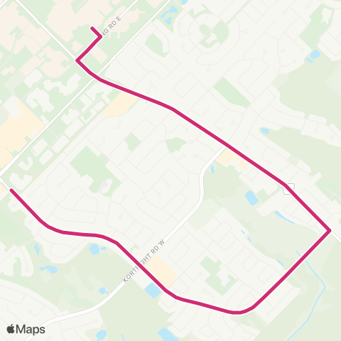 Guelph Transit College Edinburgh map