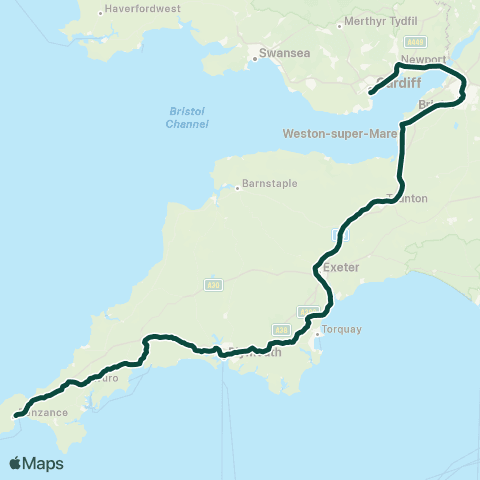 Great Western Great Western map