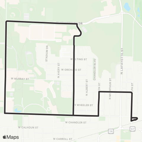 Go West Transit Amtrak map