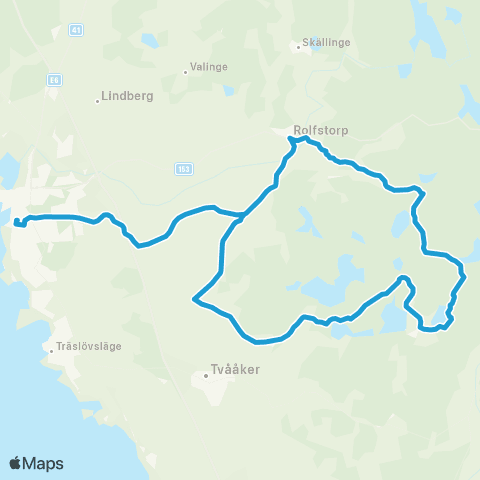 Hallandstrafiken Varberg Bussterminal—Grimeton Radiostation map