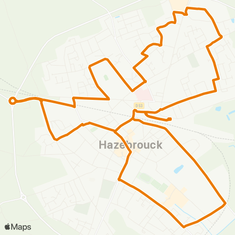 Hop Bus Navette Urbaine Hazebrouck 1 map