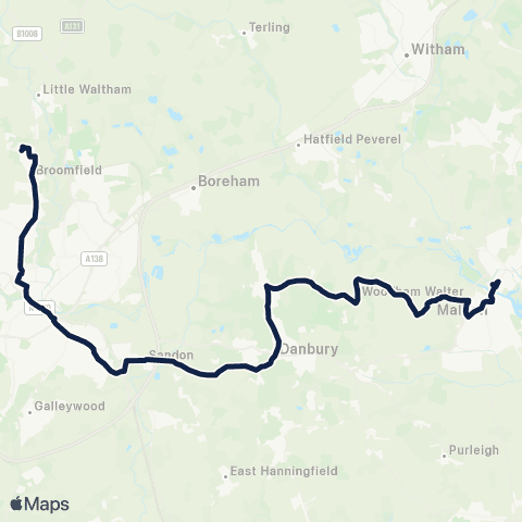 Konectbus Tesco Store - Hospital map
