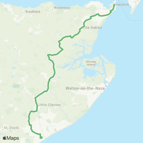 Konectbus Railway Station - Pier Avenue map