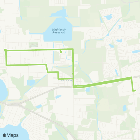 Harris County Transit Baytown / Highlands / Crosby map