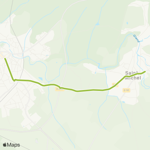 Hauts-de-France Car 02 Saint-Michel - Hirson map