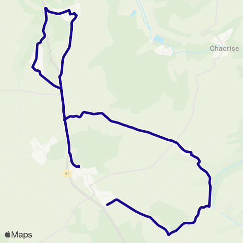 Hauts-de-France Car 02 - Scolaire Hartennes et Taux-Parcy et Tigny map