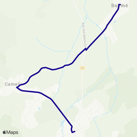 Hauts-de-France Car 02 - Scolaire Besmé - Blérancourt map