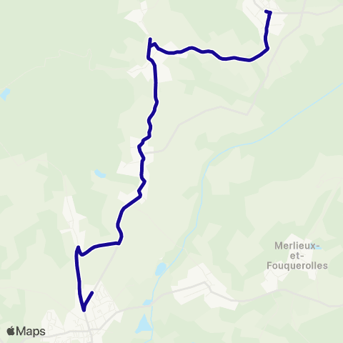 Hauts-de-France Car 02 - Scolaire Anizy le Château map