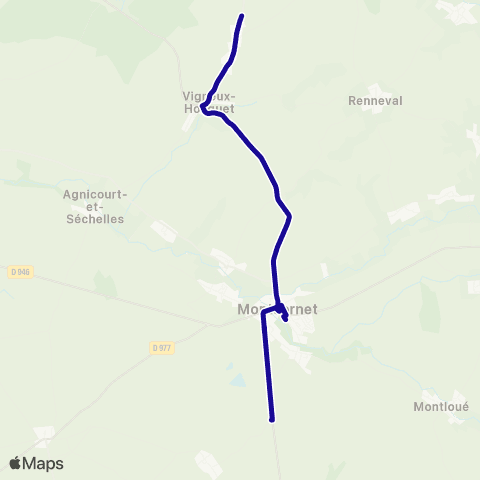 Hauts-de-France Car 02 - Scolaire Montcornet map