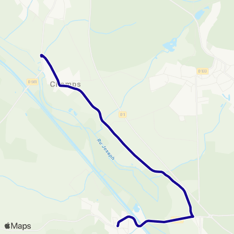Hauts-de-France Car 02 - Scolaire Champs-Guny map