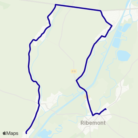 Hauts-de-France Car 02 - Scolaire Ribemont map