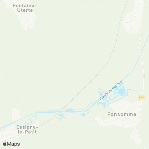 Hauts-de-France Car 02 - Scolaire Croix Fonsommes - Fonsommes map