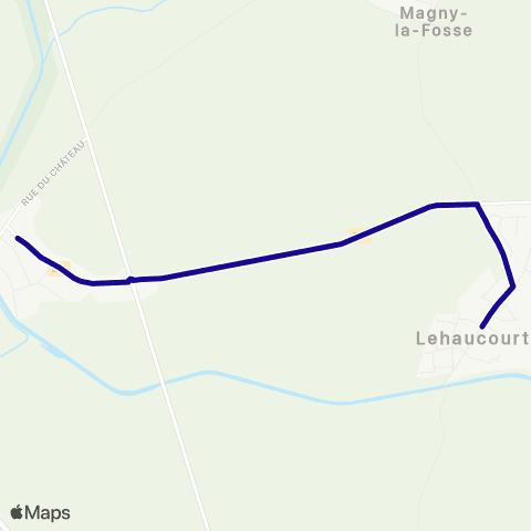 Hauts-de-France Car 02 - Scolaire Lehaucourt map