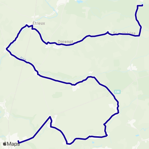 Hauts-de-France Car 02 - Scolaire Guise map