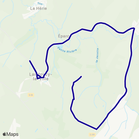 Hauts-de-France Car 02 - Scolaire Bucilly-la Hérie-Landouzy la Ville map