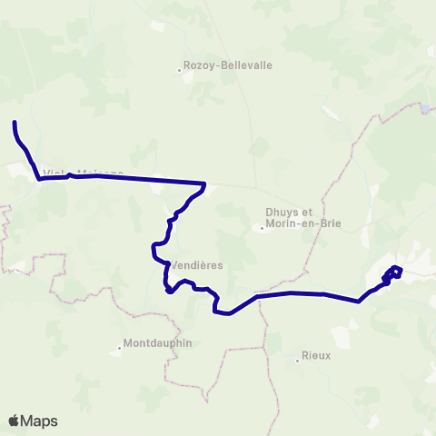 Hauts-de-France Car 02 - Scolaire Montmirail map