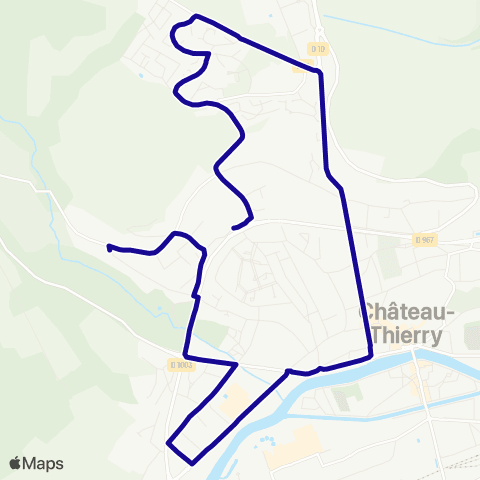Hauts-de-France Car 02 - Scolaire Château T. Quartier Mare Aubry-Louvets map