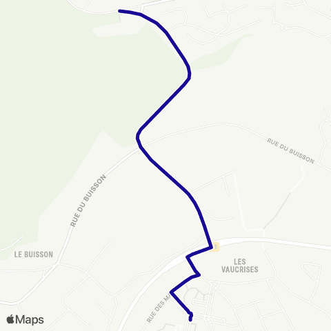 Hauts-de-France Car 02 - Scolaire Château Thierry-Collège Jean Rostand map