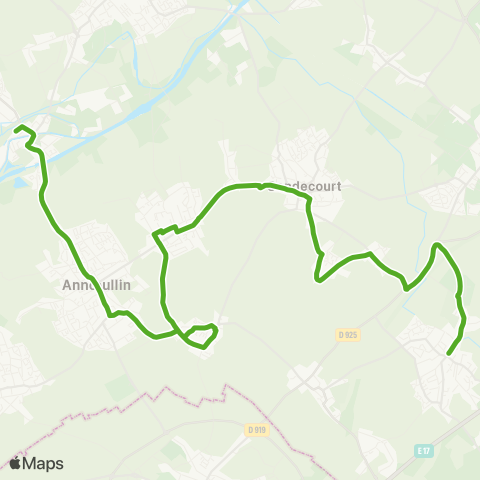Hauts-de-France Car 59 - Nord Phalempin / Carnin / Sainghin en Weppes map