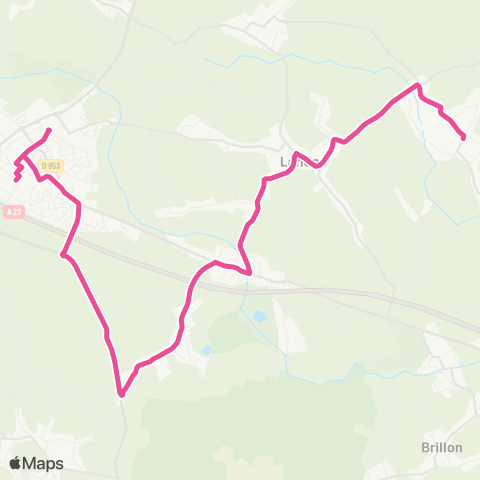 Hauts-de-France Car 59 - Nord Saméon / Orchies map