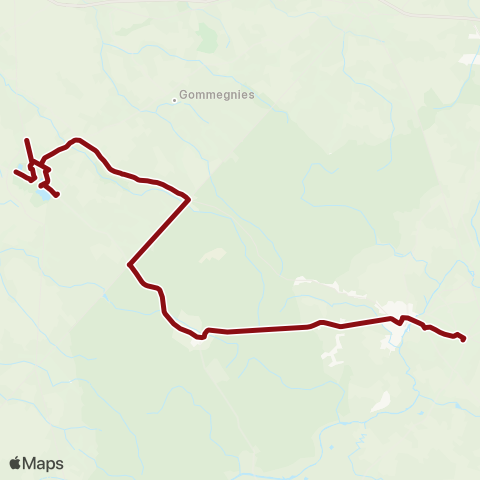 Hauts-de-France Car 59 - Nord Locquignol - le Quesnoy map