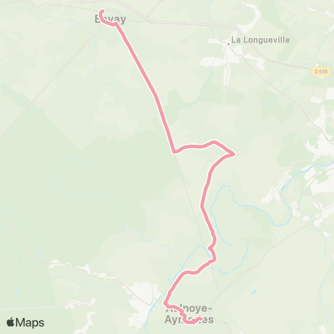 Hauts-de-France Car 59 - Nord Bavay - Aulnoye-Aymeries map