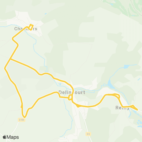 Hauts-de-France Car 60 - Lignes scolaires Delincourt-Lattainville-Reilly-Chambors Sivom des Villages de la Vallée du Réveillon map