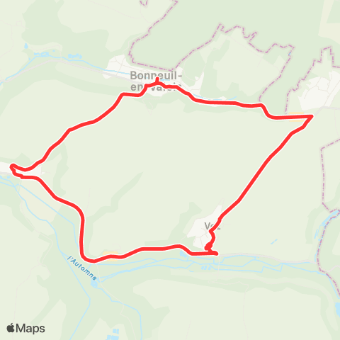 Hauts-de-France Car 60 - Lignes scolaires RPI Éméville map