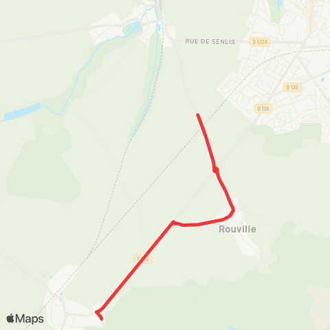 Hauts-de-France Car 60 - Lignes scolaires RPI Rouville map