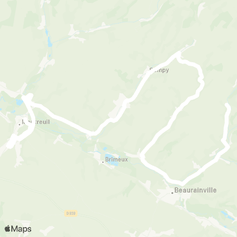 Hauts-de-France Car 62 - Lignes scolaires Étbs / Montreuil / Écuires map