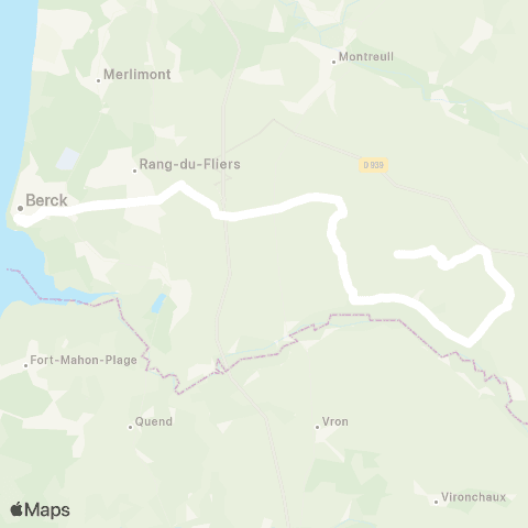 Hauts-de-France Car 62 - Lignes scolaires Étbs / Berck map