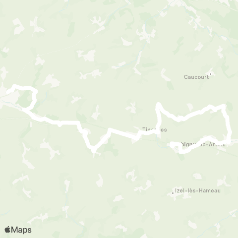 Hauts-de-France Car 62 - Lignes scolaires Étbs [Sud-Est] / Saint-Pol-sur-Ternoise map
