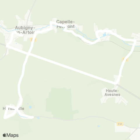 Hauts-de-France Car 62 - Lignes scolaires Clg J. Monnet / Aubigny-en-Artois map