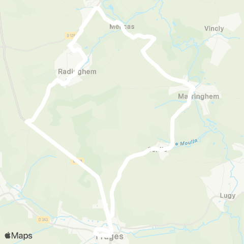 Hauts-de-France Car 62 - Lignes scolaires RPC / Fruges map