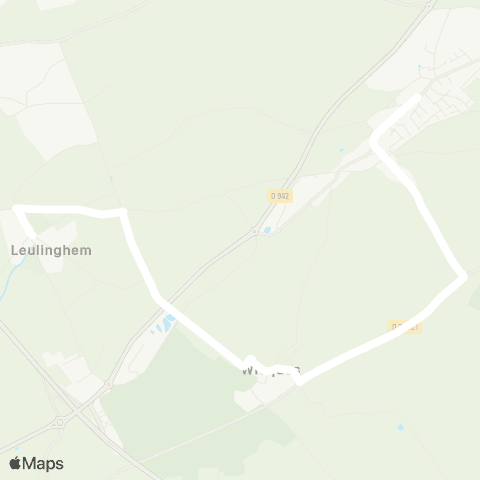 Hauts-de-France Car 62 - Lignes scolaires École l. Blum / St-Martin-Lez-Tatinghem map